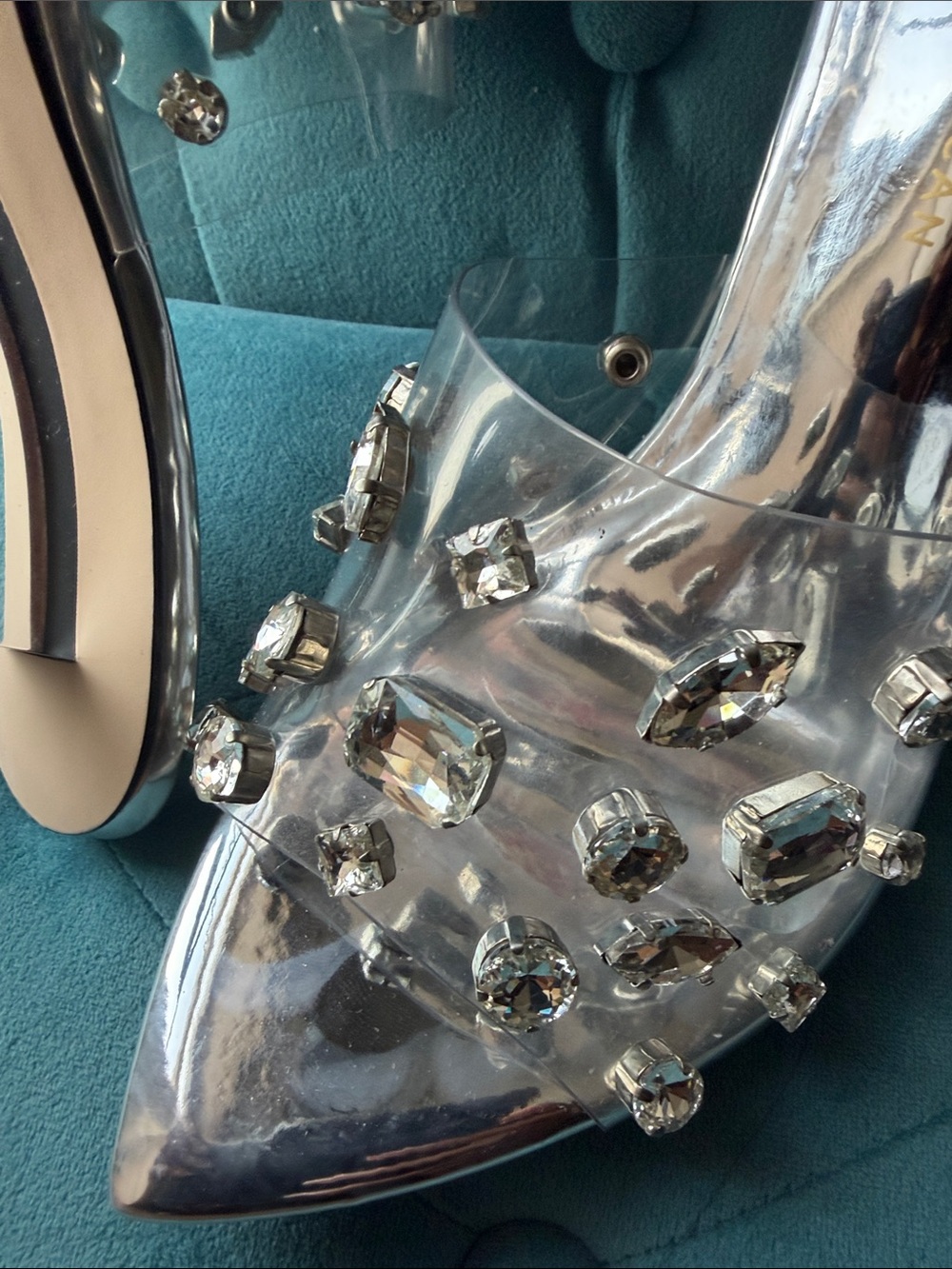 Good American Jeweled Emma Slip Heel - Picture 5 of 14